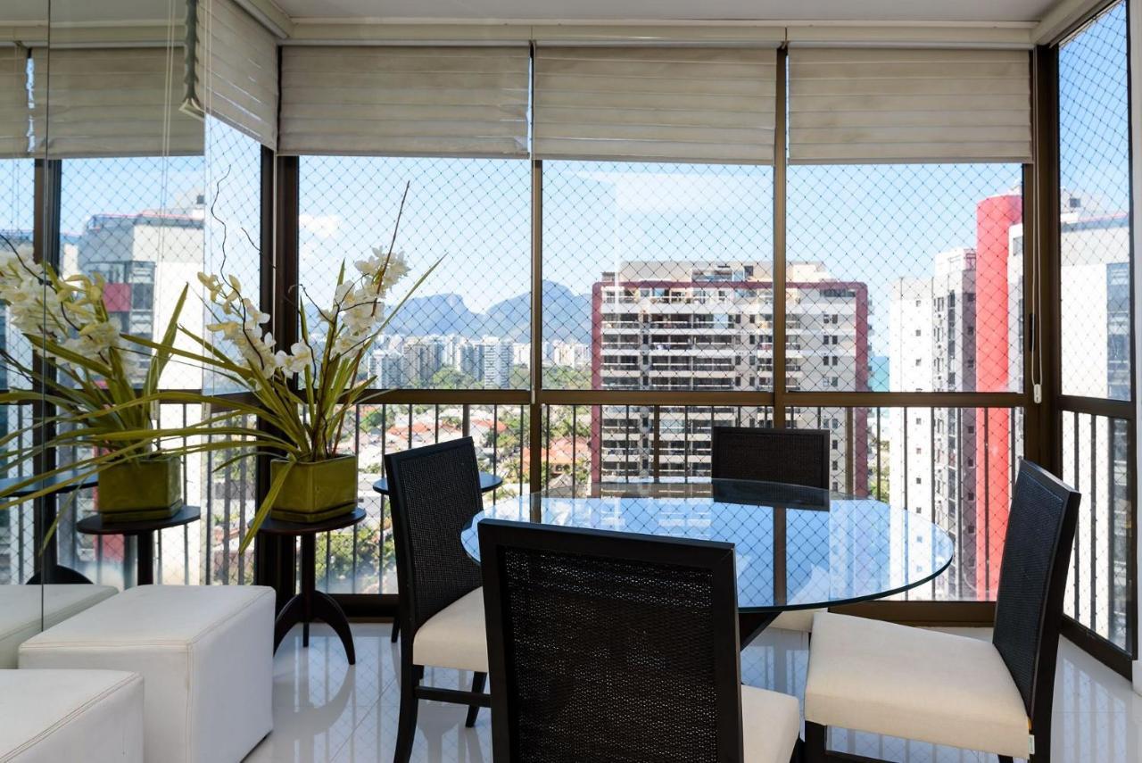 Omar do Rio - LC 1203 Moderno 2Qts Beira-Mar, com Vista e Piscina, Academia, Quadra de Esportes e Smart TV Rio de Janeiro Exterior foto